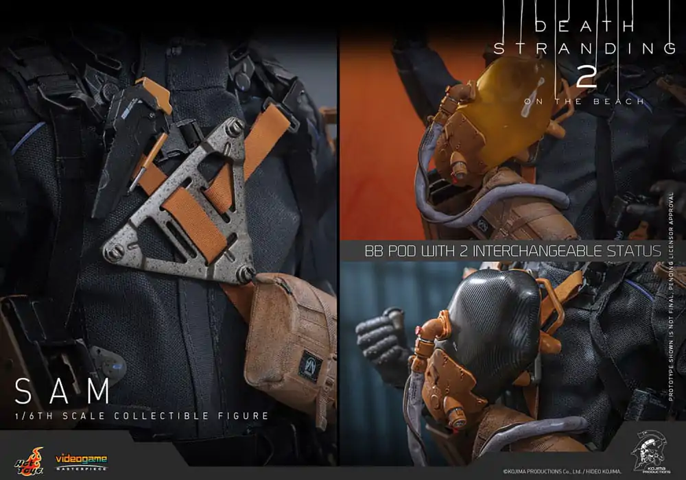Death Stranding 2: On the Beach Videogame Masterpiece akčná figúrka 1/6 Sam 31 cm produktová fotografia