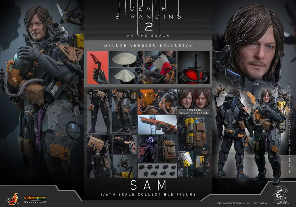 Death Stranding 2: On the Beach Videogame Masterpiece akčná figúrka 1/6 Sam (Deluxe verzia) 31 cm produktová fotografia