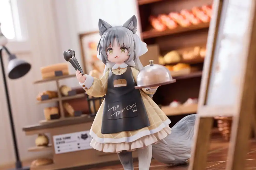 Decorated Life Collection PVC Soška Tea Time Cats - Cat Town Bakery Staff &amp; Customer Set 12 cm produktová fotografia