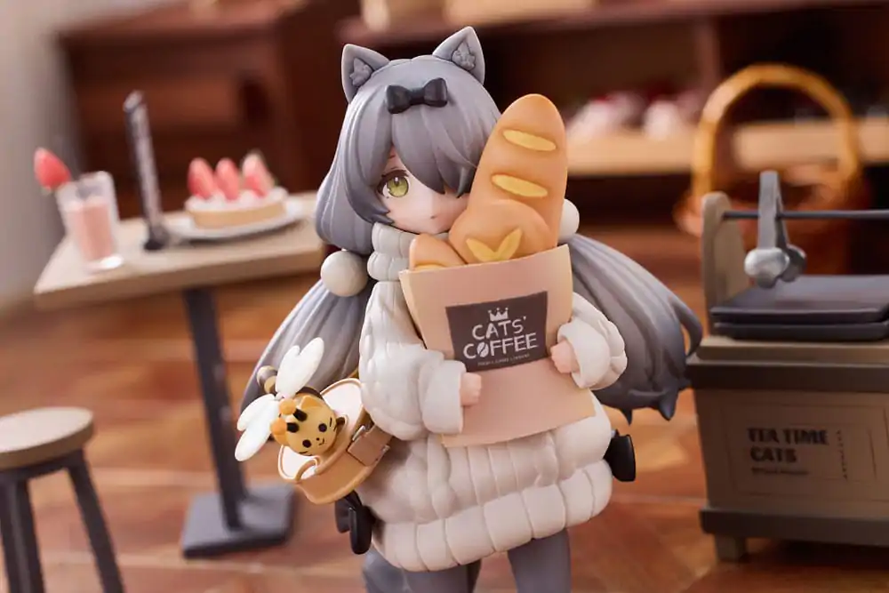 Decorated Life Collection PVC Soška Tea Time Cats - Cat Town Bakery Staff &amp; Customer Set 12 cm produktová fotografia