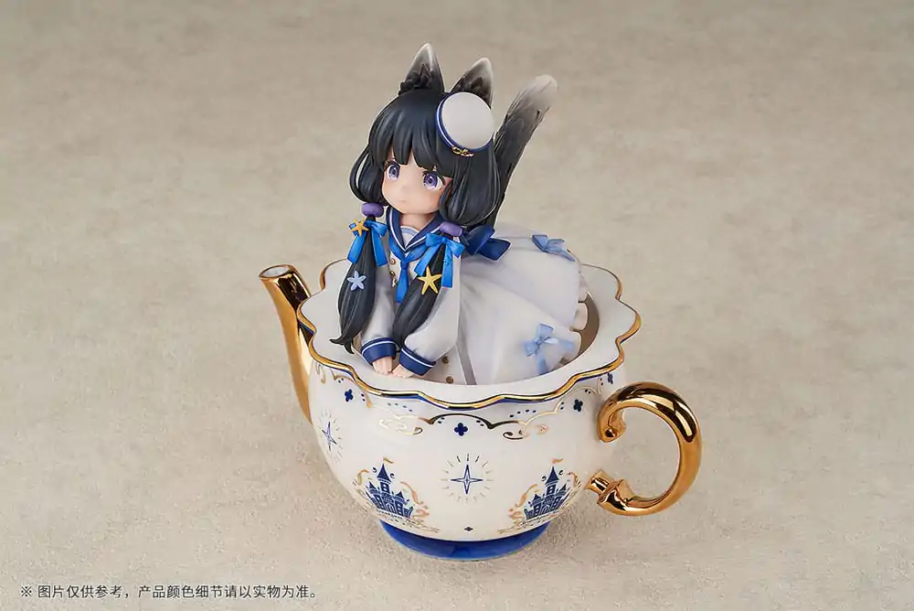 Decorated Life Collection PVC Socha Čas na čaj Cats Cow Cat 16 cm produktová fotografia