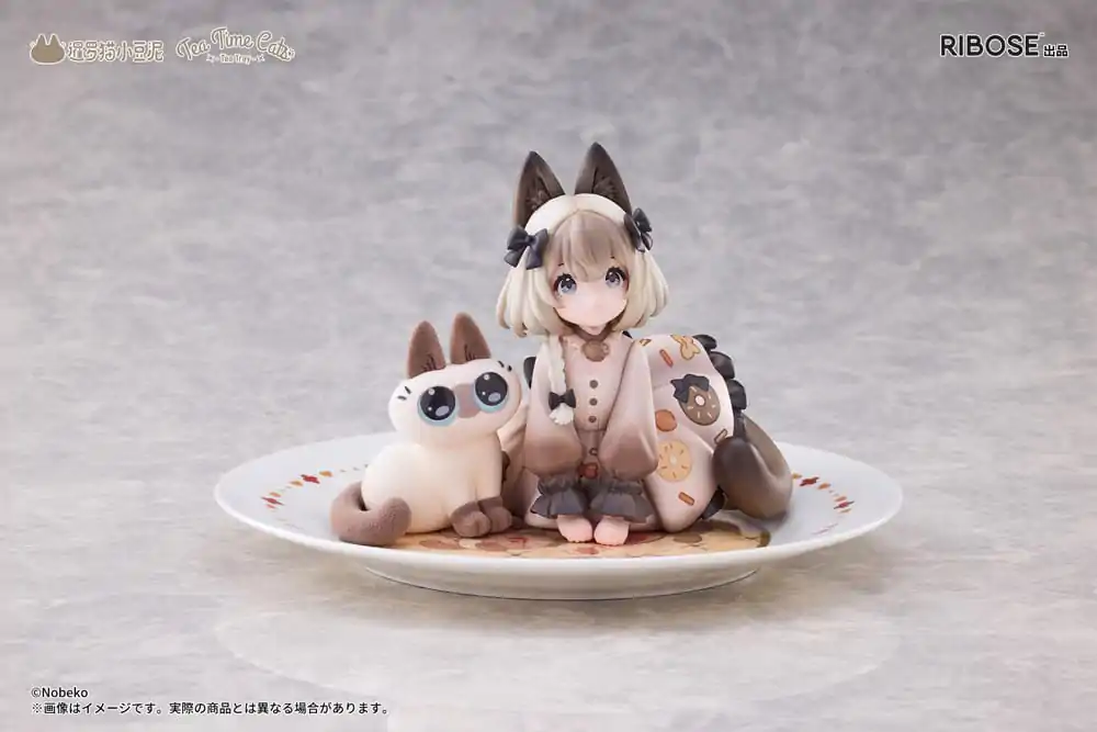 Decorated Life Collection PVC soška Tea Time Cats x Siamese Cat Azuki-san Friendship Collaboration Exclusive Set 18 cm produktová fotografia