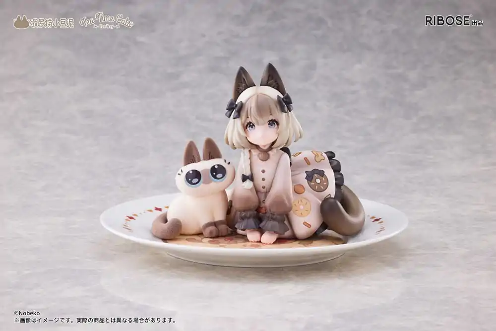 Decorated Life Collection PVC soška Tea Time Cats x Siamese Cat Azuki-san Friendship Collaboration Exclusive Set 18 cm produktová fotografia