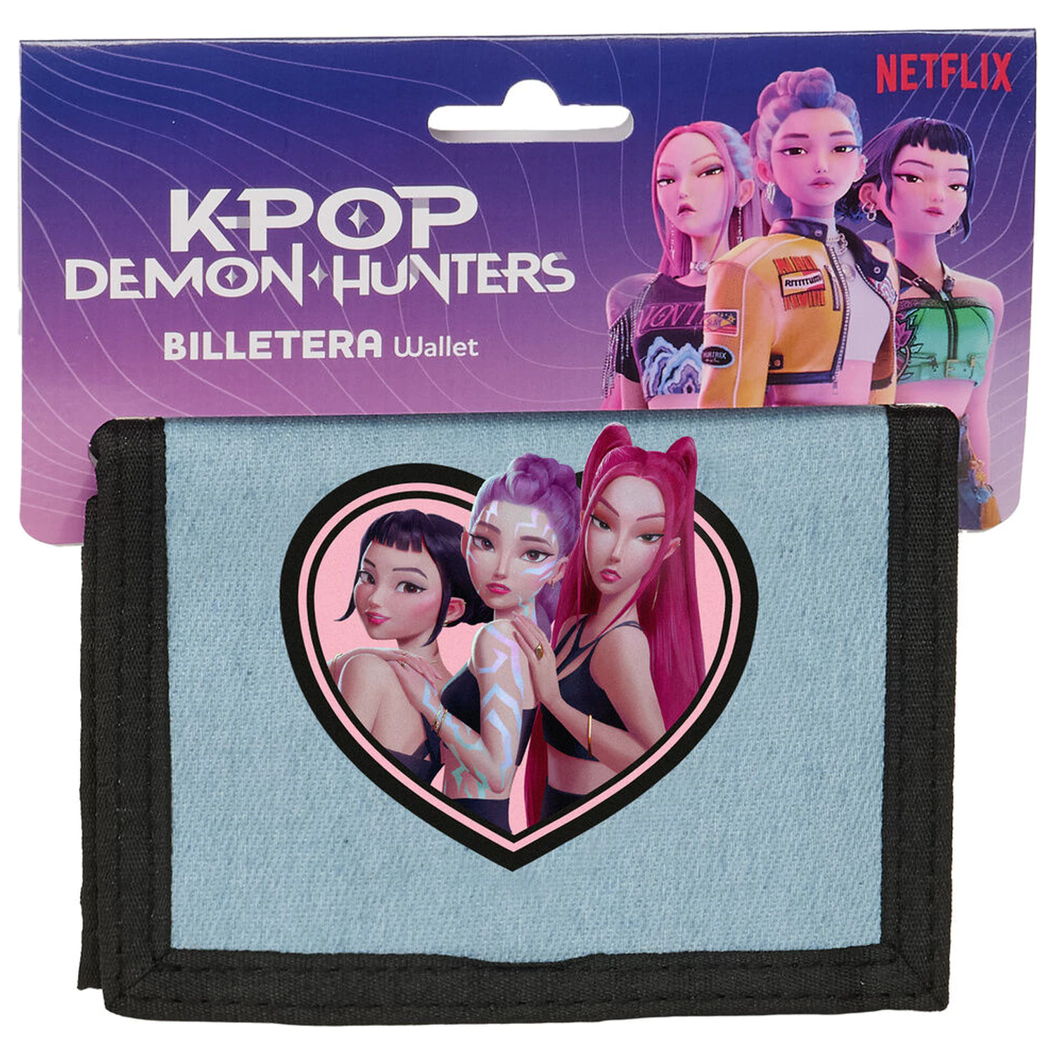 Demon Hunters Kpop Huntrix peňaženka produktová fotografia