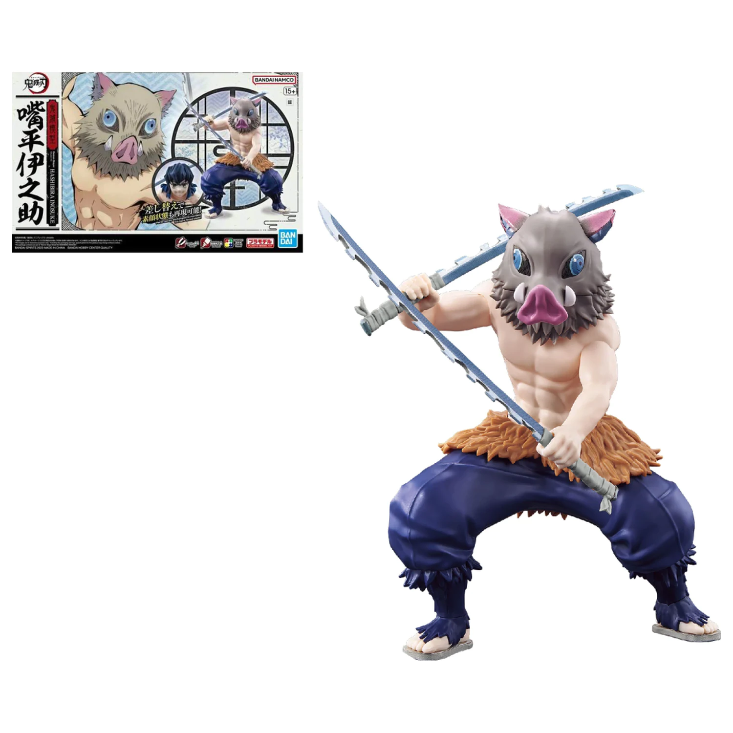 Demon Slayer Hashibara Inosuke modelová súprava produktová fotografia