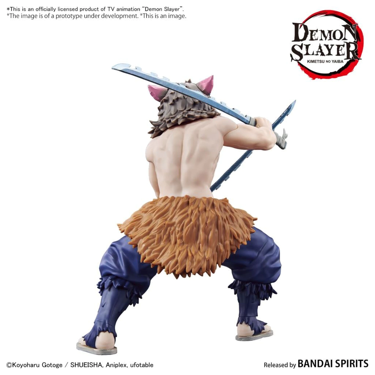 Demon Slayer Hashibara Inosuke modelová súprava produktová fotografia