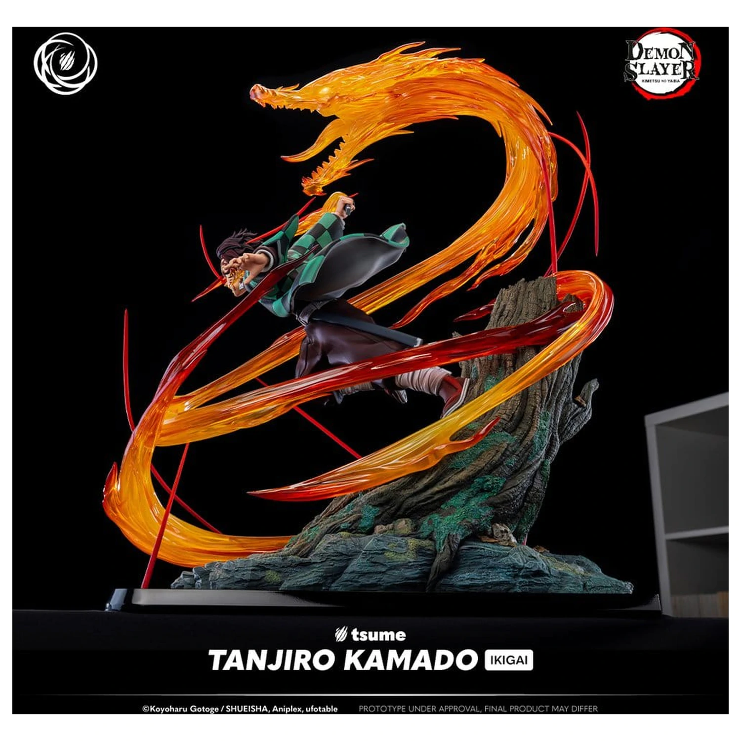 Demon Slayer IKIGAI Figúrka 1/6 Tanjiro Kamado 44 cm produktová fotografia