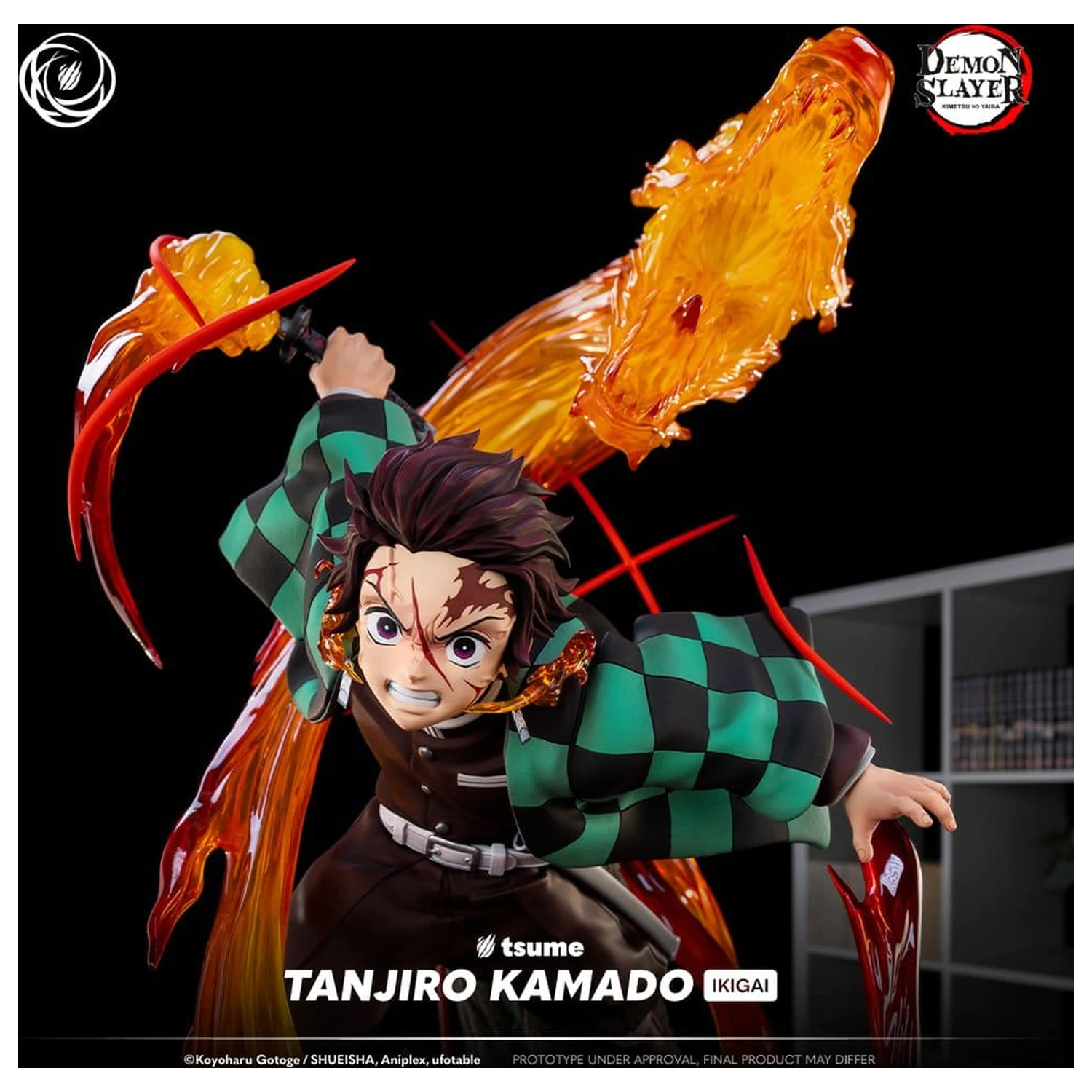 Demon Slayer IKIGAI Figúrka 1/6 Tanjiro Kamado 44 cm produktová fotografia