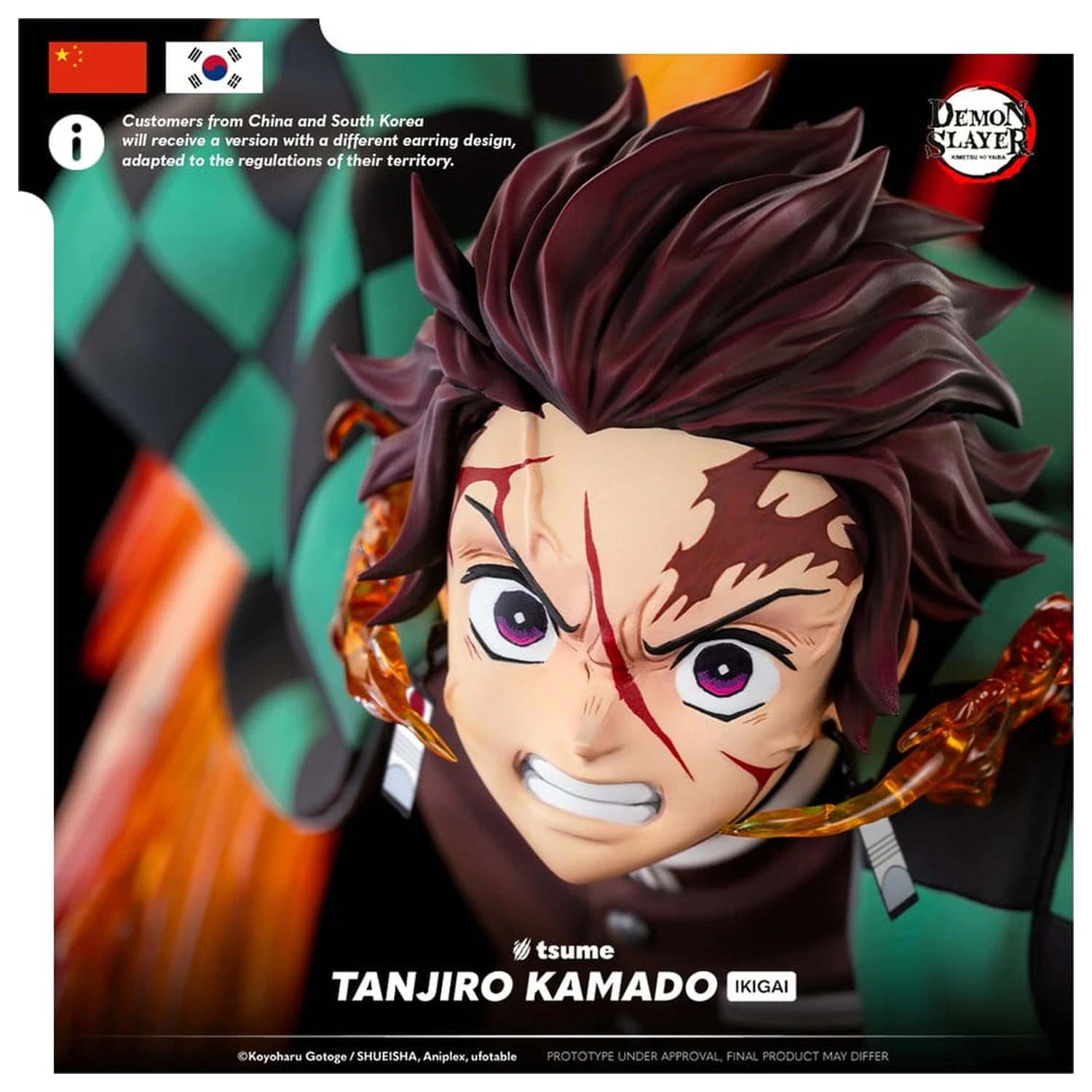 Demon Slayer IKIGAI Figúrka 1/6 Tanjiro Kamado 44 cm produktová fotografia