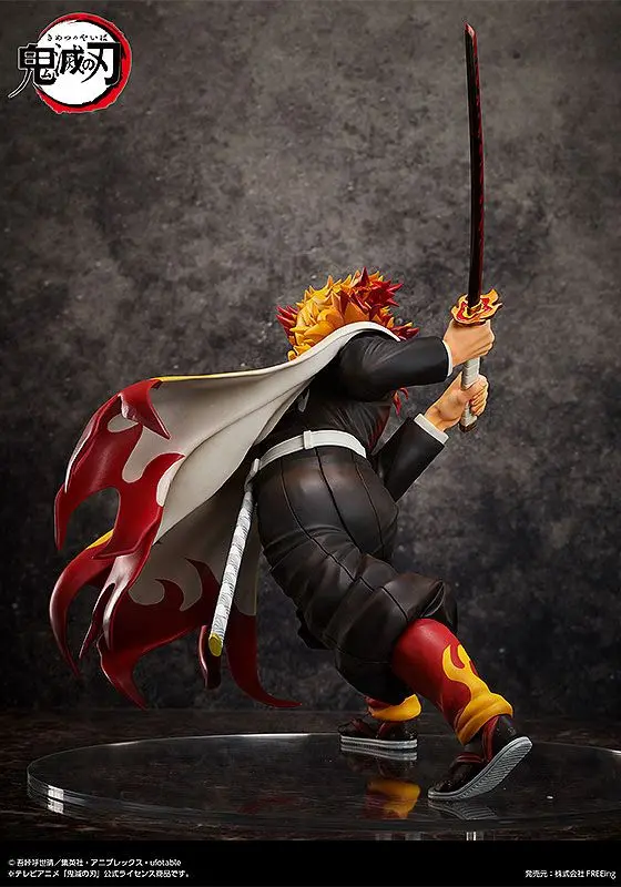 Demon Slayer: Kimetsu no Yaiba Socha 1/4 Kyojuro Rengoku 42 cm produktová fotografia
