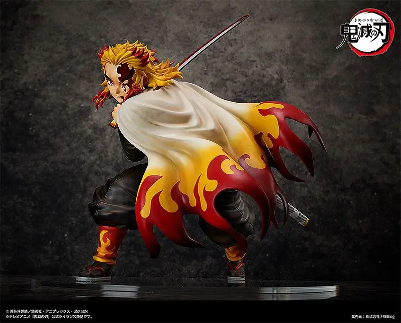 Demon Slayer: Kimetsu no Yaiba Socha 1/4 Kyojuro Rengoku 42 cm produktová fotografia