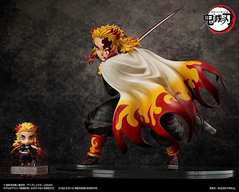 Demon Slayer: Kimetsu no Yaiba Socha 1/4 Kyojuro Rengoku 42 cm produktová fotografia