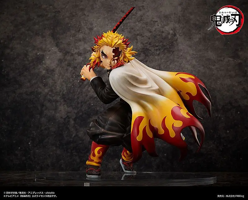 Demon Slayer: Kimetsu no Yaiba Socha 1/4 Kyojuro Rengoku 42 cm produktová fotografia