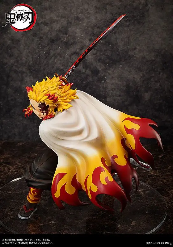 Demon Slayer: Kimetsu no Yaiba Socha 1/4 Kyojuro Rengoku 42 cm produktová fotografia