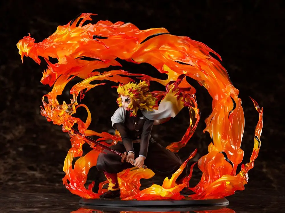 Demon Slayer: Kimetsu no Yaiba Socha 1/8 Kyojuro Rengoku 26 cm produktová fotografia
