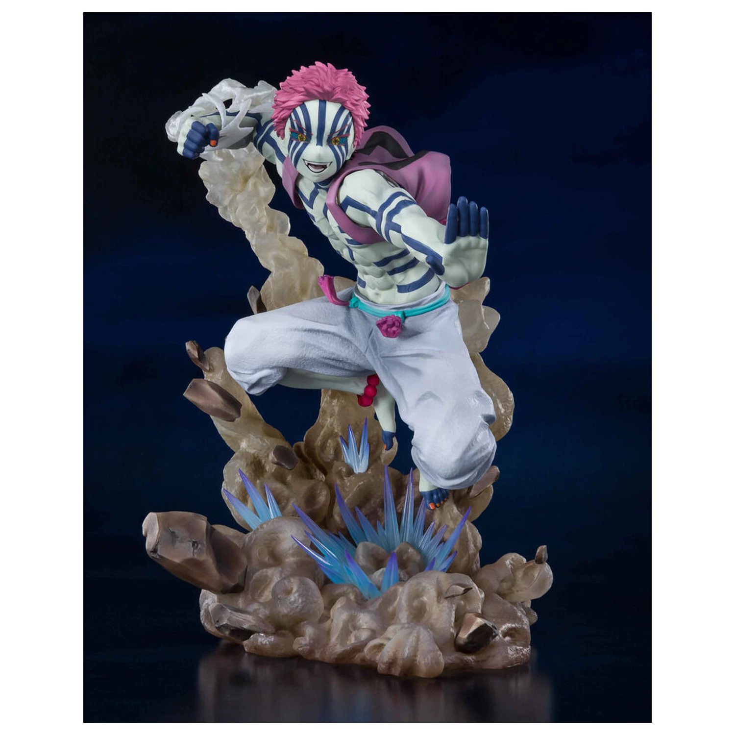 Demon Slayer Kimetsu No Yaiba Akaza Upper Three S.H. Figurarts figúrka 17cm produktová fotografia