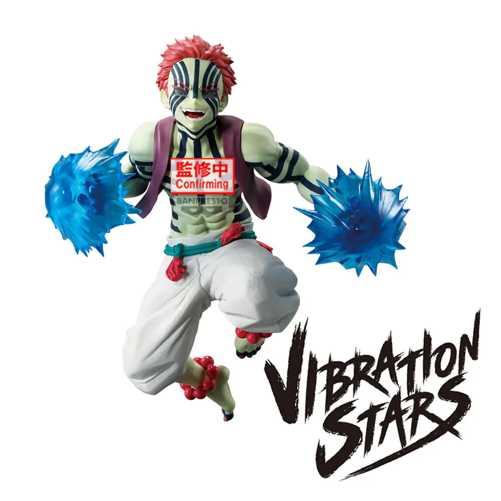 Demon Slayer Kimetsu no Yaiba Akaza Vibration Stars figúrka 16cm produktová fotografia