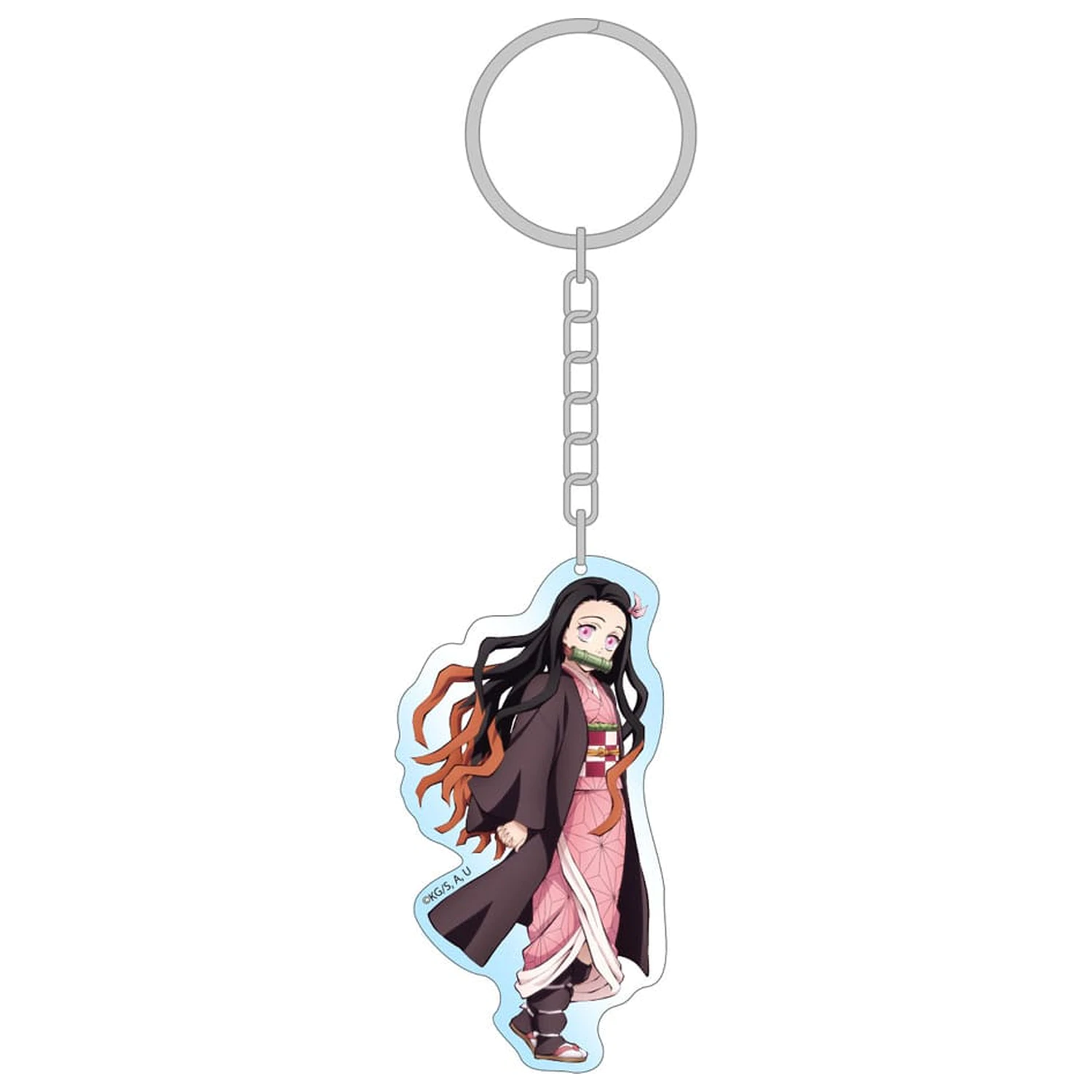 Demon Slayer: Kimetsu no Yaiba akrylová kľúčenka Nezuko Holographic 7 cm produktová fotografia