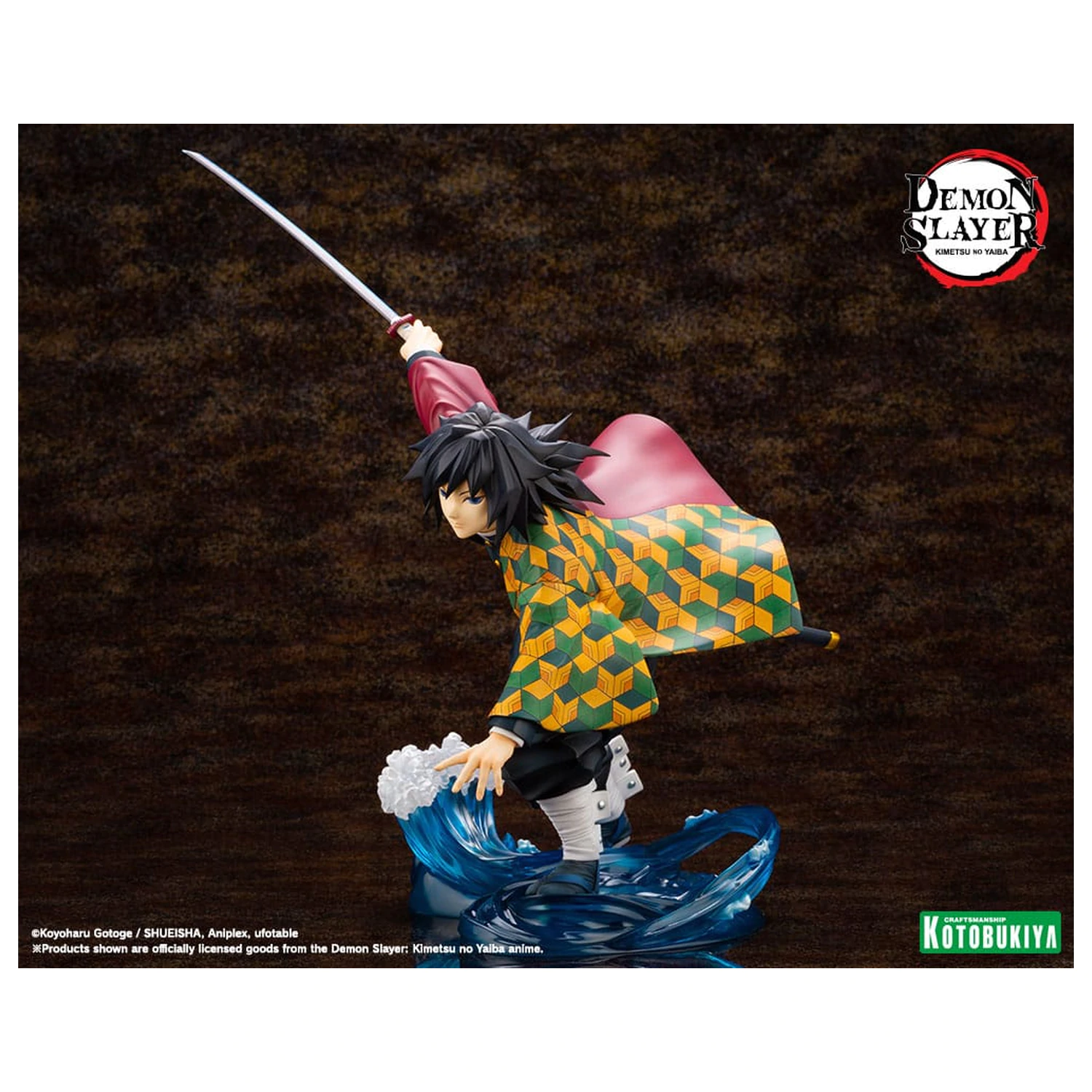 Demon Slayer: Kimetsu no Yaiba ARTFXJ Socha 1/8 Giyu Tomioka 21 cm produktová fotografia