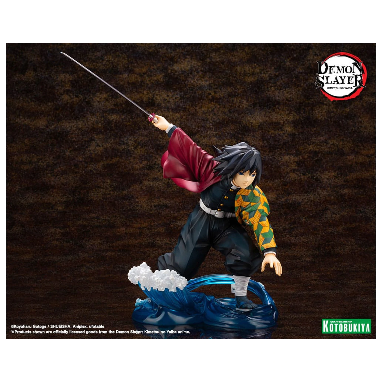 Demon Slayer: Kimetsu no Yaiba ARTFXJ Socha 1/8 Giyu Tomioka 21 cm produktová fotografia