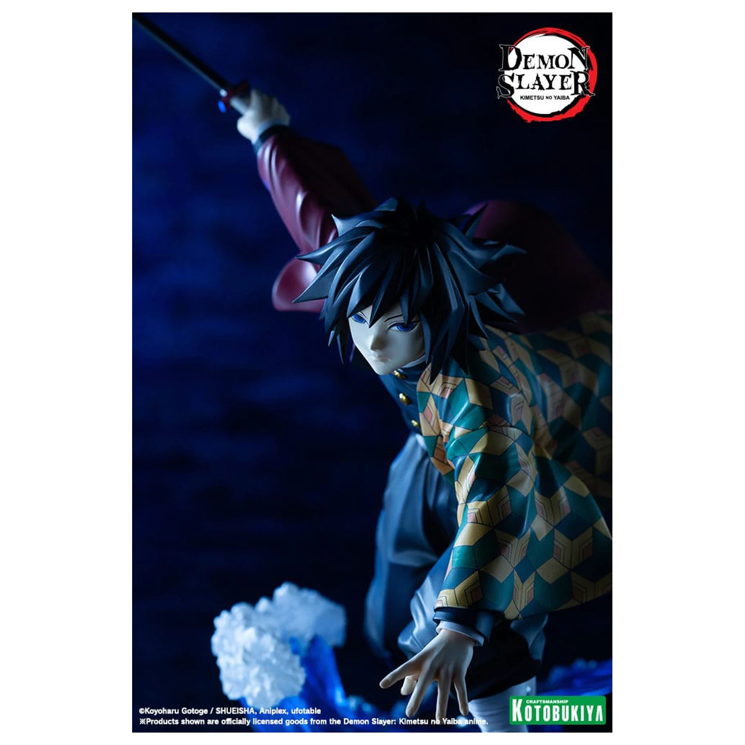 Demon Slayer: Kimetsu no Yaiba ARTFXJ Socha 1/8 Giyu Tomioka 21 cm produktová fotografia