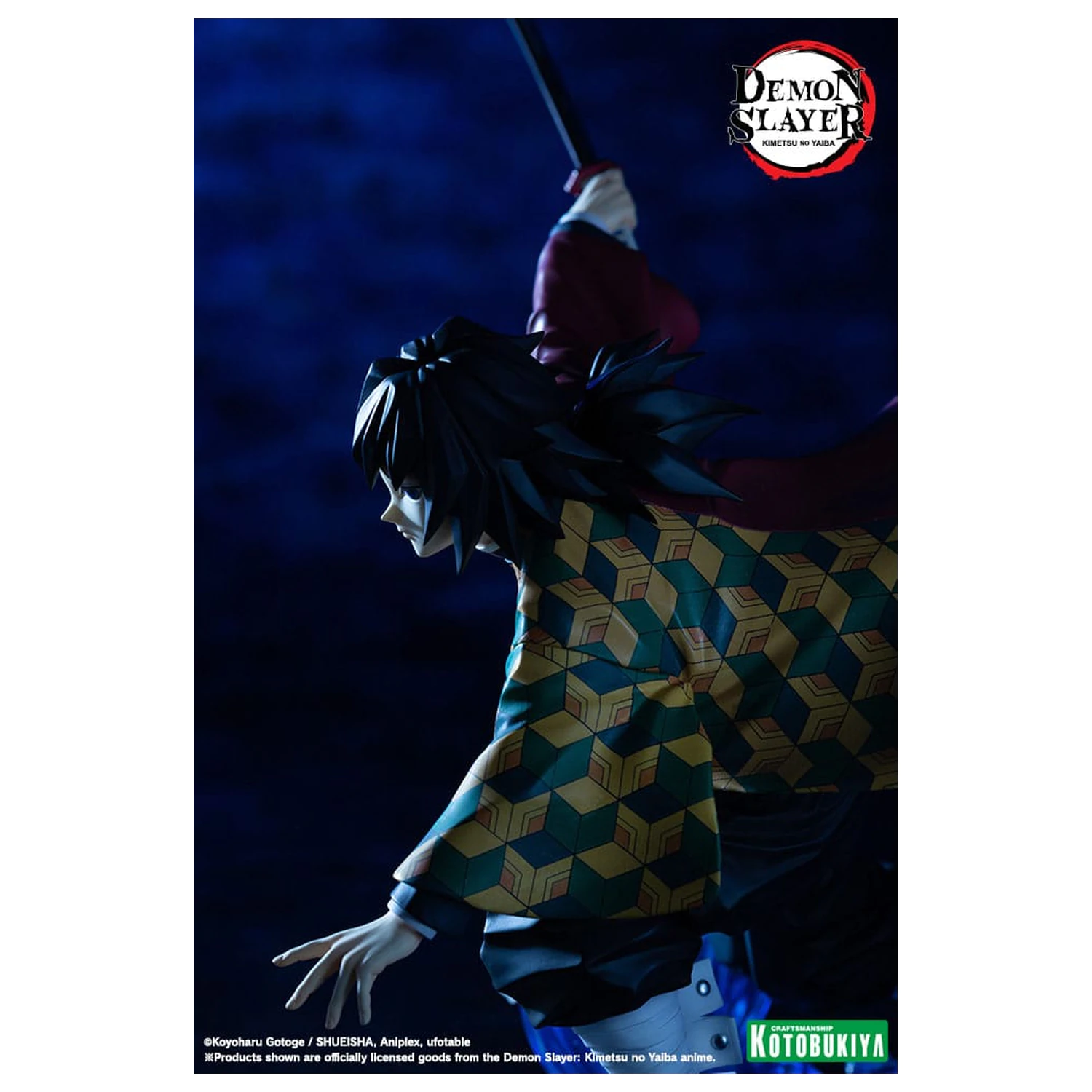 Demon Slayer: Kimetsu no Yaiba ARTFXJ Socha 1/8 Giyu Tomioka 21 cm produktová fotografia