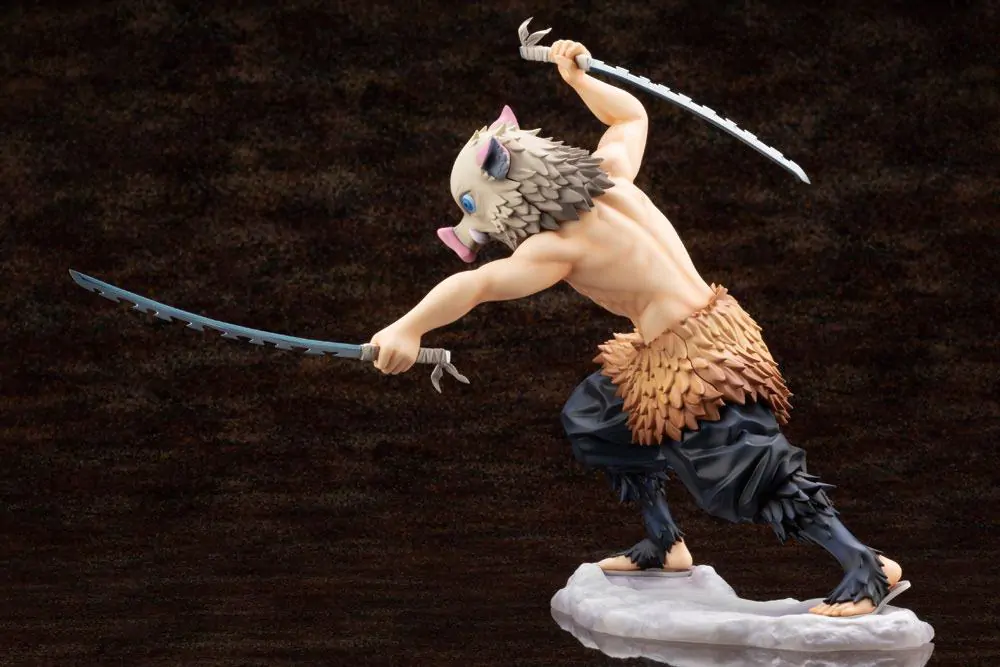 Demon Slayer: Kimetsu no Yaiba ARTFXJ Socha 1/8 Inosuke Hashibira 18 cm produktová fotografia