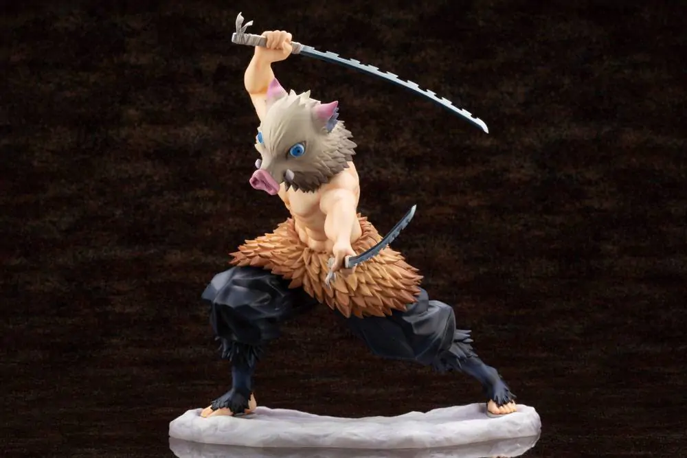 Demon Slayer: Kimetsu no Yaiba ARTFXJ Socha 1/8 Inosuke Hashibira 18 cm produktová fotografia