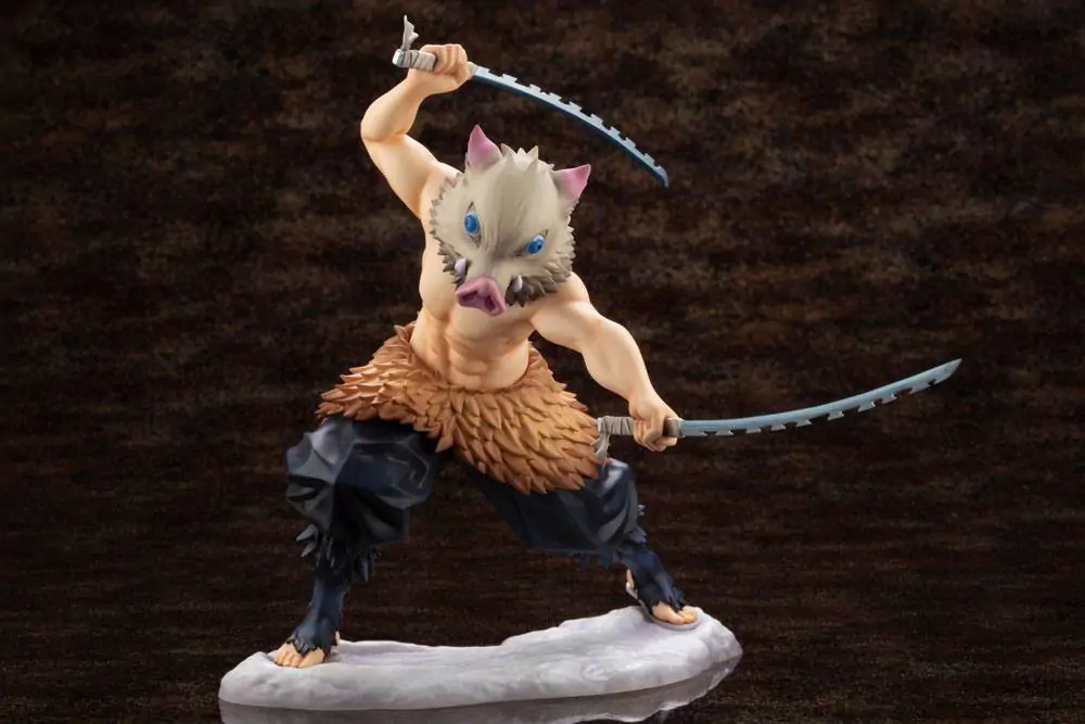 Demon Slayer: Kimetsu no Yaiba ARTFXJ Socha 1/8 Inosuke Hashibira 18 cm produktová fotografia