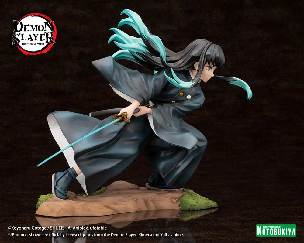 Demon Slayer: Kimetsu no Yaiba ARTFXJ Socha 1/8 Muichiro Tokito Bonus Edition 18 cm produktová fotografia