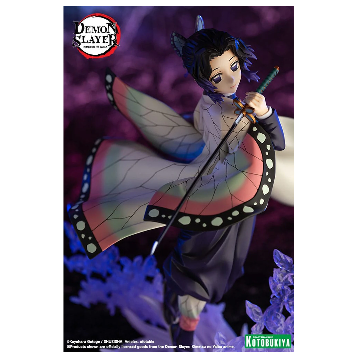 Demon Slayer: Kimetsu no Yaiba ARTFXJ Socha 1/8 Shinobu Kocho 25 cm produktová fotografia
