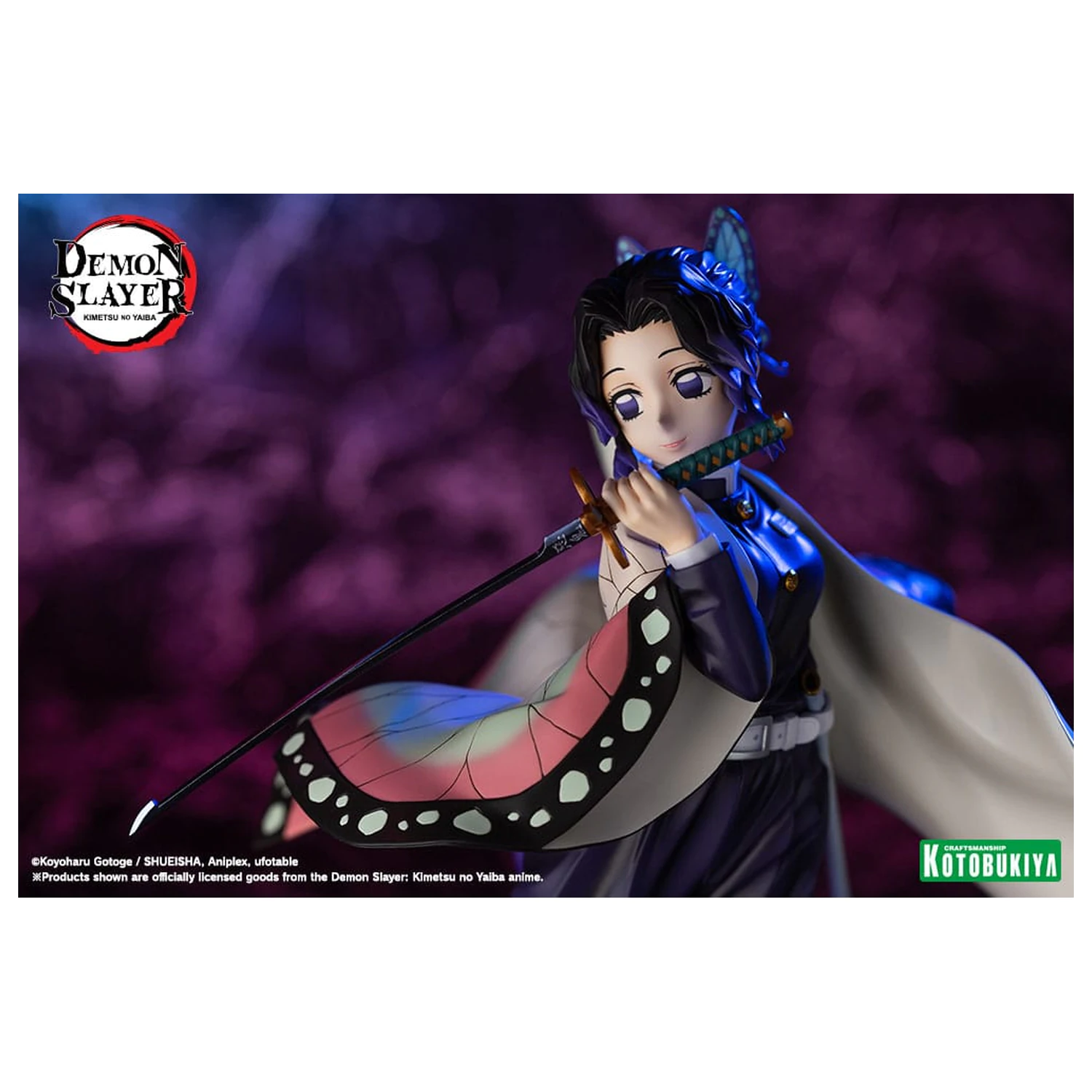 Demon Slayer: Kimetsu no Yaiba ARTFXJ Socha 1/8 Shinobu Kocho 25 cm produktová fotografia