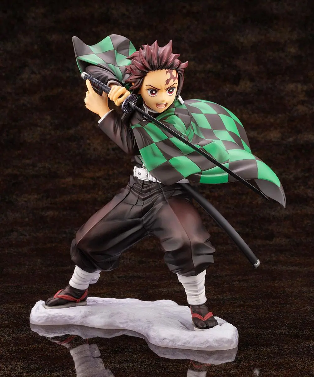 Demon Slayer: Kimetsu no Yaiba ARTFXJ Socha 1/8 Tanjiro Kamado 18 cm produktová fotografia
