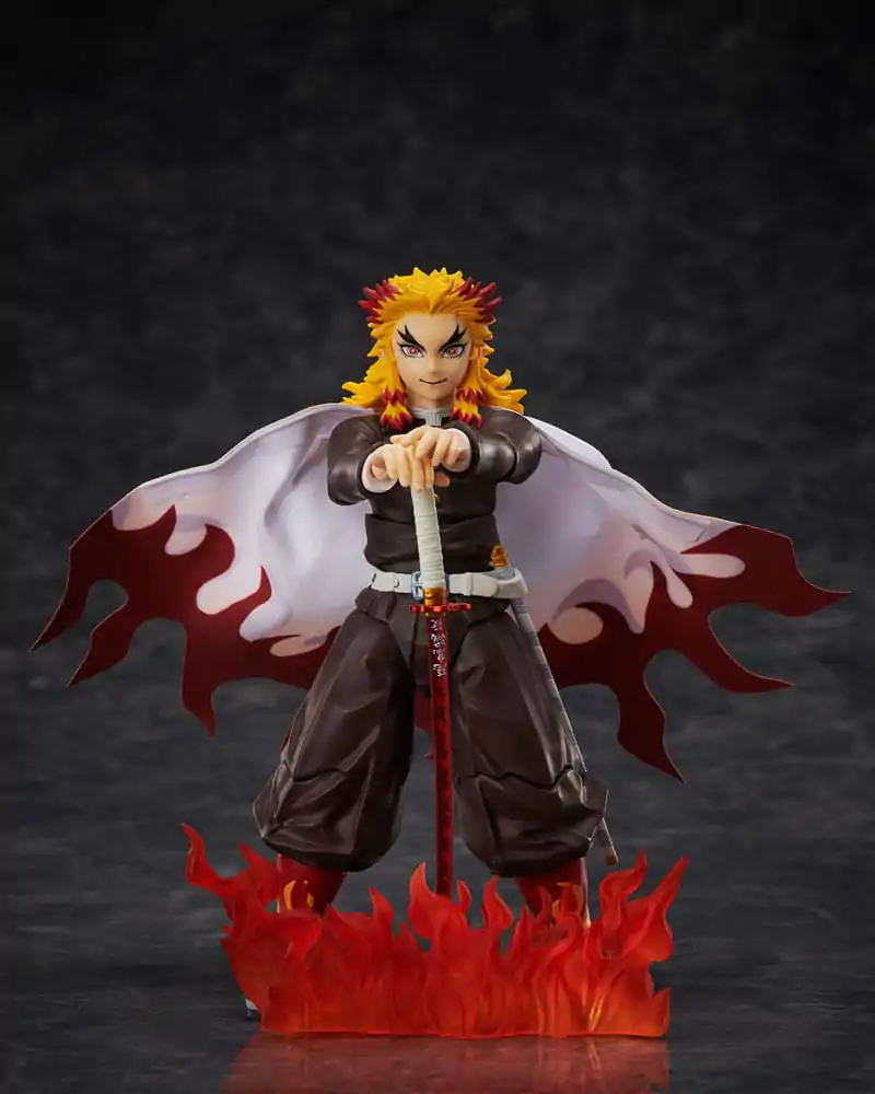 Demon Slayer: Kimetsu no Yaiba BUZZmod Akčná Figúrka 1/12 Kyojuro Rengoku 14 cm produktová fotografia