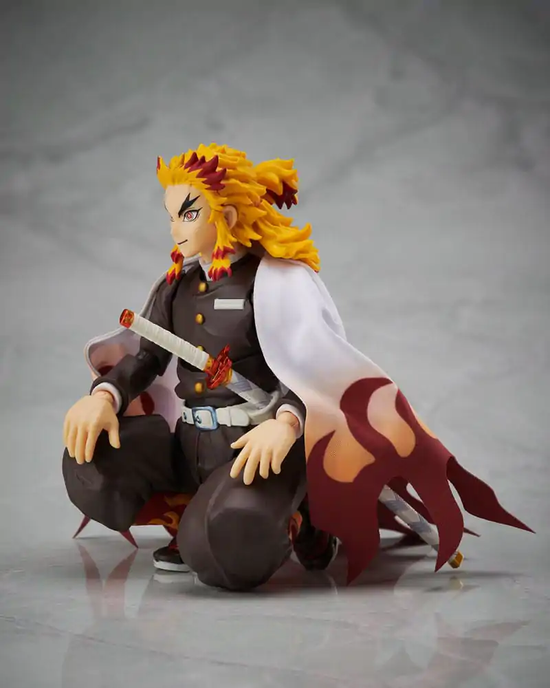 Demon Slayer: Kimetsu no Yaiba BUZZmod Akčná Figúrka 1/12 Kyojuro Rengoku 14 cm produktová fotografia