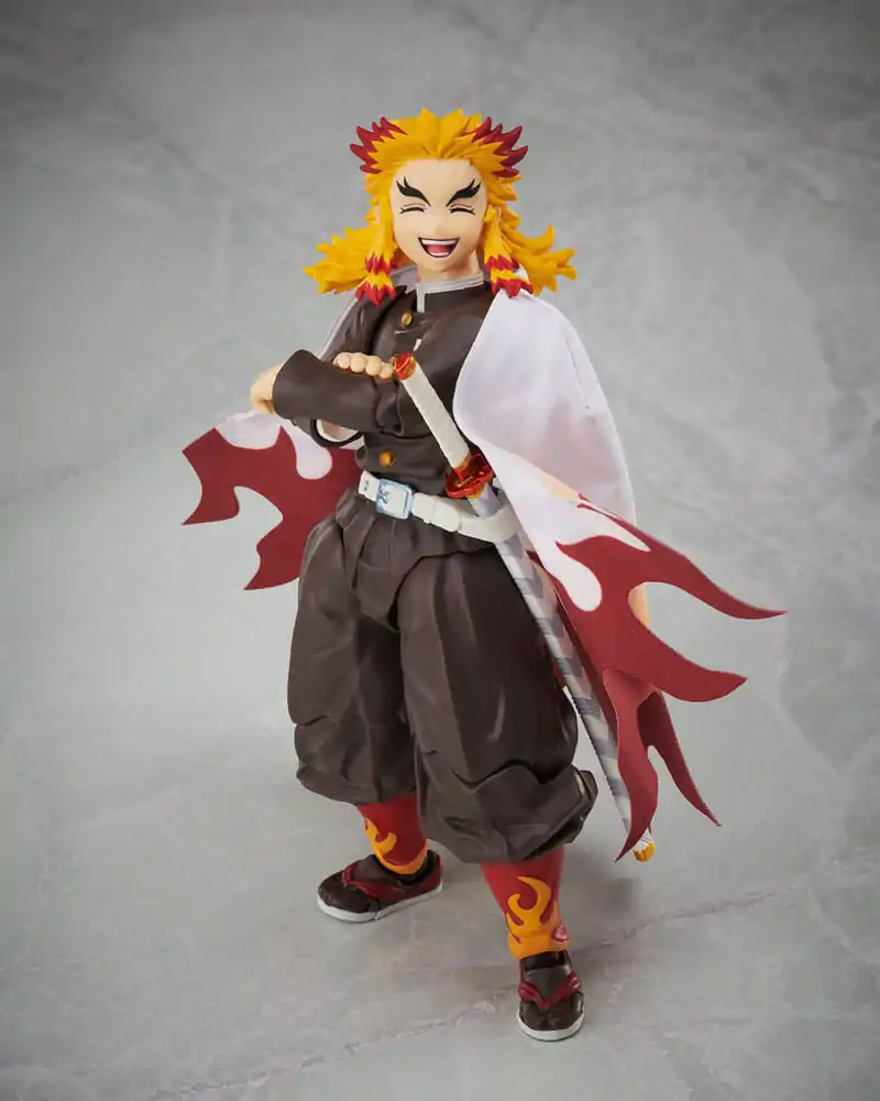 Demon Slayer: Kimetsu no Yaiba BUZZmod Akčná Figúrka 1/12 Kyojuro Rengoku 14 cm produktová fotografia