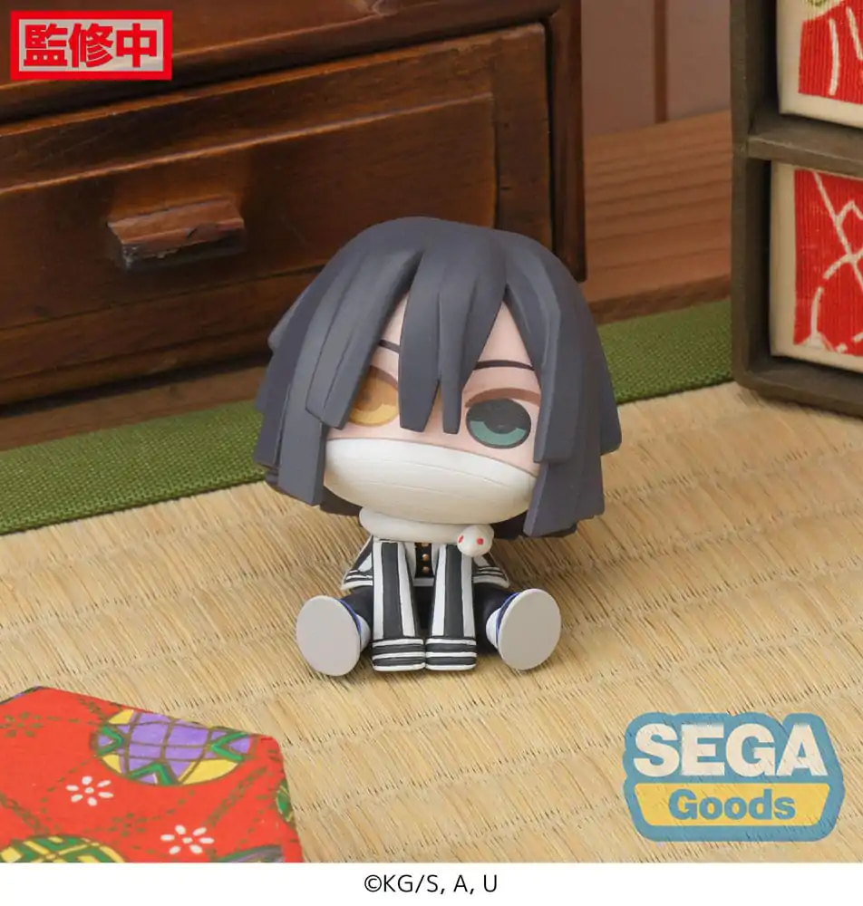 Demon Slayer: Kimetsu no Yaiba Chubby Collection PVC Soška Mitsuri Kanroji & Obanai Iguro (EX) 6 cm produktová fotografia