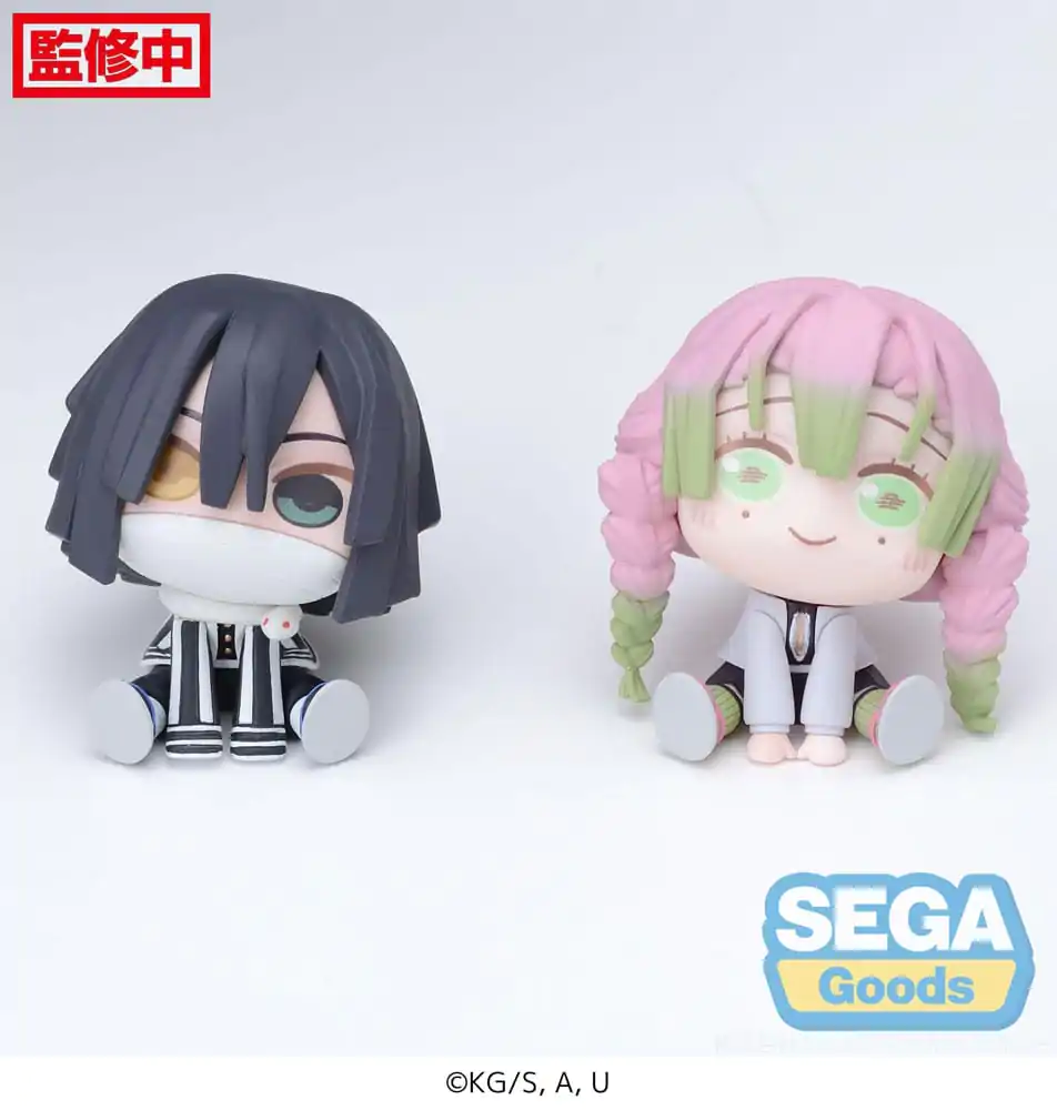 Demon Slayer: Kimetsu no Yaiba Chubby Collection PVC Soška Mitsuri Kanroji & Obanai Iguro (EX) 6 cm produktová fotografia