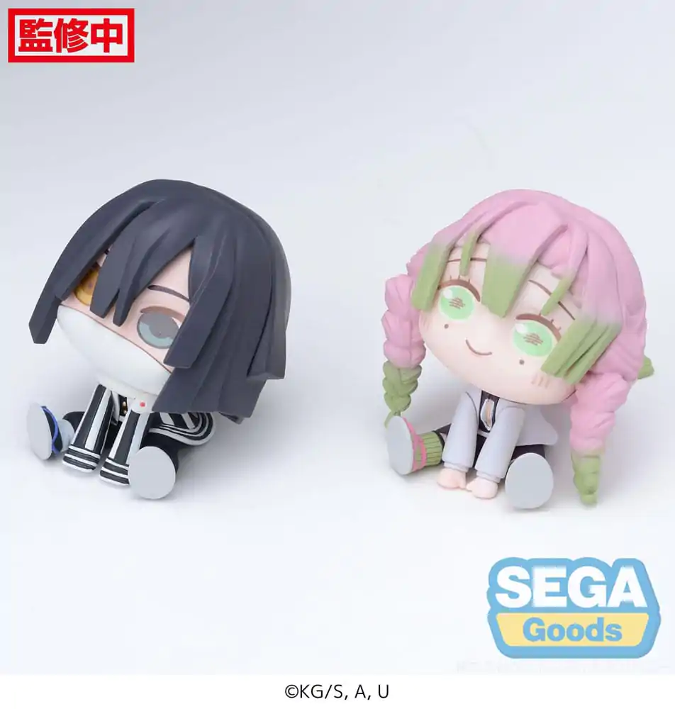 Demon Slayer: Kimetsu no Yaiba Chubby Collection PVC Soška Mitsuri Kanroji & Obanai Iguro (EX) 6 cm produktová fotografia