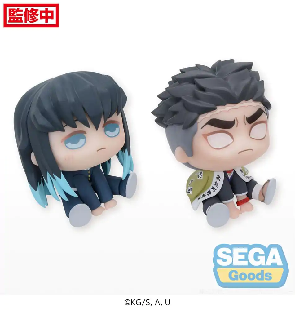 Demon Slayer: Kimetsu no Yaiba Chubby Collection PVC Soška Muichiro Tokito & Gyomei Himejimae 6 cm produktová fotografia