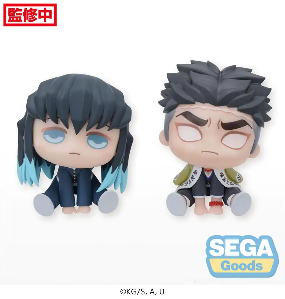 Demon Slayer: Kimetsu no Yaiba Chubby Collection PVC Soška Muichiro Tokito & Gyomei Himejimae 6 cm produktová fotografia