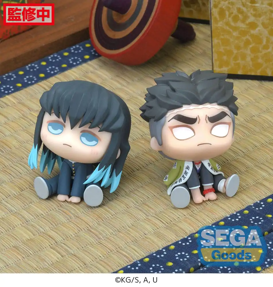 Demon Slayer: Kimetsu no Yaiba Chubby Collection PVC Soška Muichiro Tokito & Gyomei Himejimae 6 cm produktová fotografia