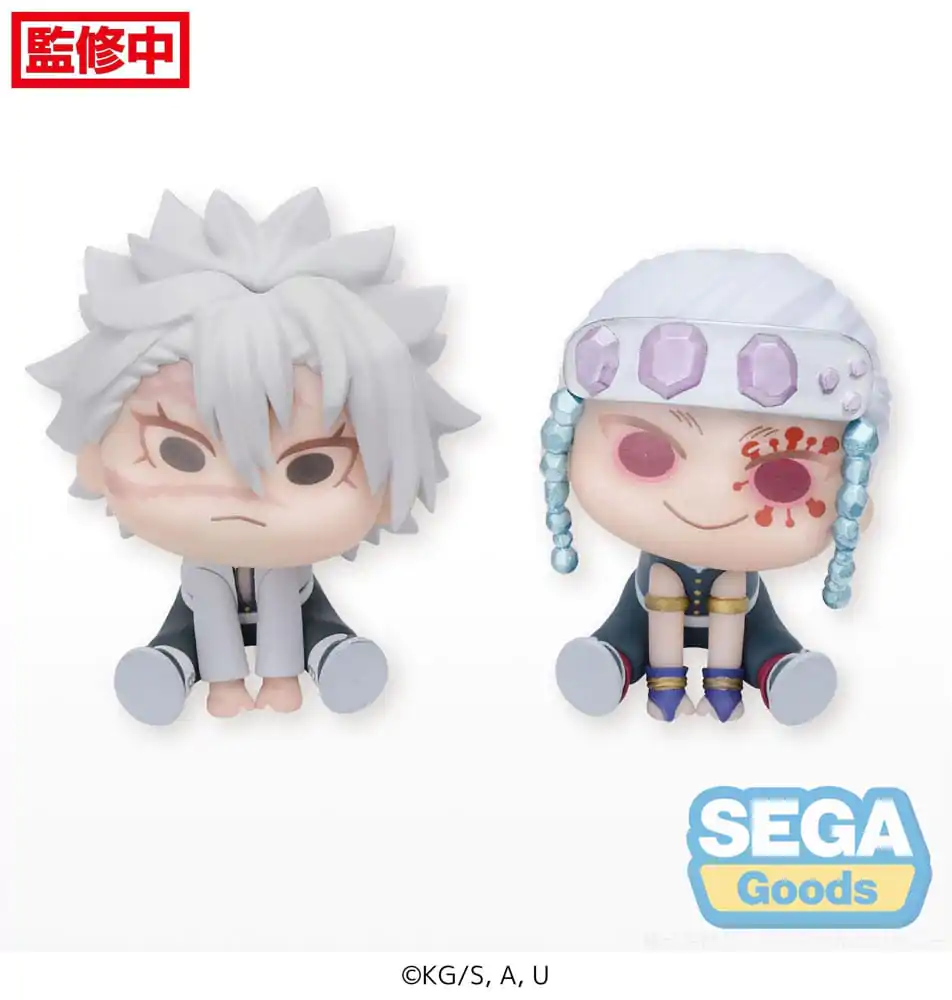 Demon Slayer: Kimetsu no Yaiba Chubby Collection PVC Socha Sanemi Shinazugawa & Tengen Uzui 6 cm produktová fotografia
