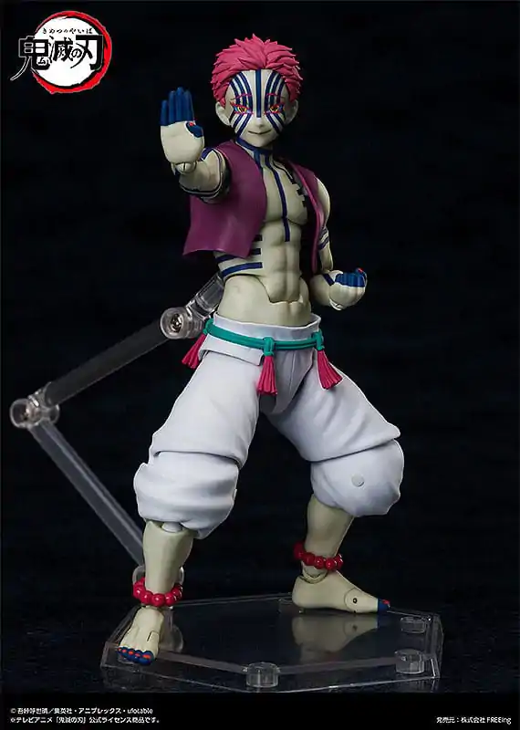 Demon Slayer: Kimetsu no Yaiba Figma akčná figúrka Akaza 15 cm produktová fotografia