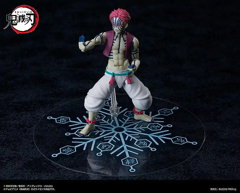 Demon Slayer: Kimetsu no Yaiba Figma akčná figúrka Akaza 15 cm produktová fotografia