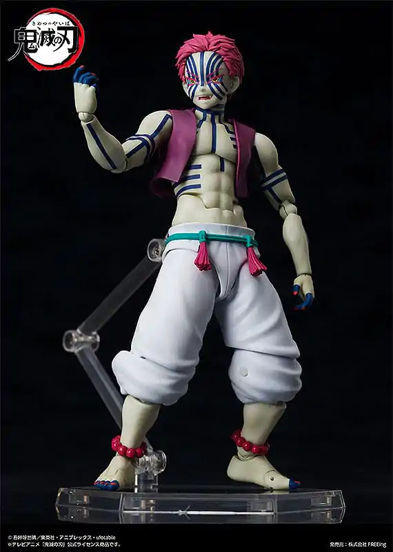 Demon Slayer: Kimetsu no Yaiba Figma akčná figúrka Akaza 15 cm produktová fotografia