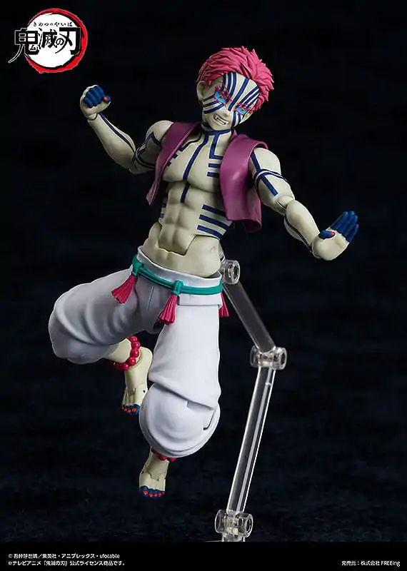 Demon Slayer: Kimetsu no Yaiba Figma akčná figúrka Akaza 15 cm produktová fotografia