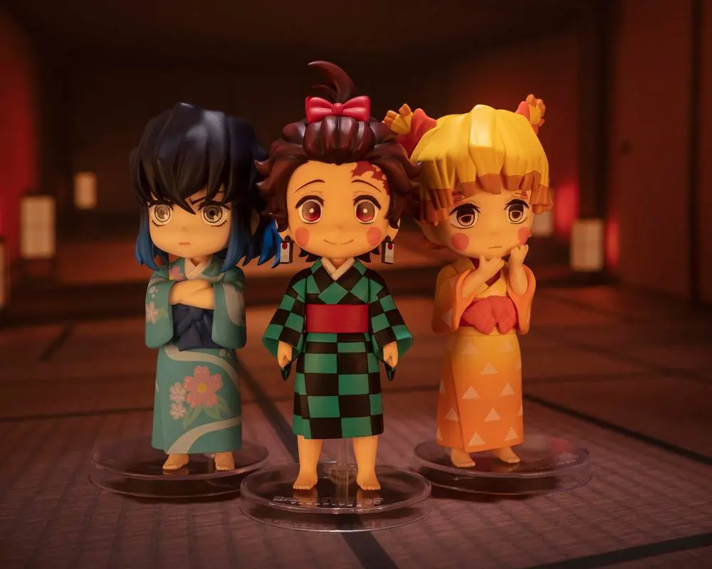 Demon Slayer: Kimetsu no Yaiba Figuarts mini Akčné Figúrky Entertainment District Arc Set (Sumiko, Zenko, Inoko) 9 cm produktová fotografia