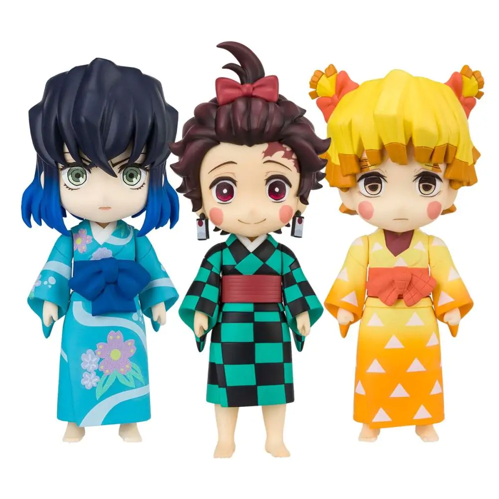 Demon Slayer: Kimetsu no Yaiba Figuarts mini Akčné Figúrky Entertainment District Arc Set (Sumiko, Zenko, Inoko) 9 cm produktová fotografia