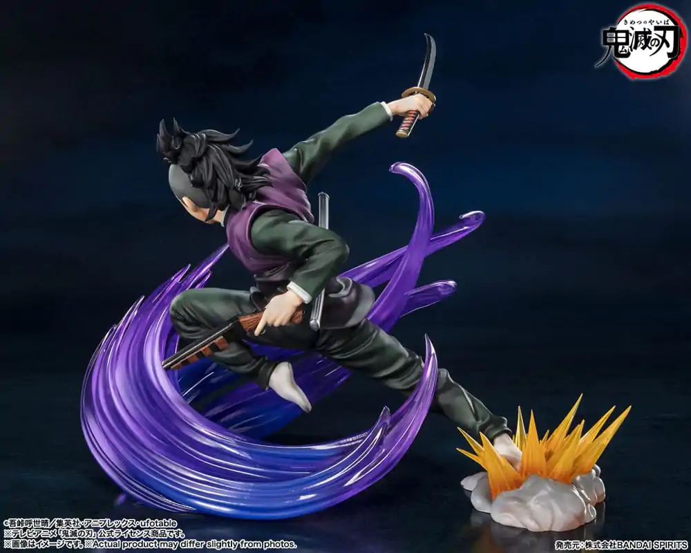 Demon Slayer: Kimetsu no Yaiba FiguartsZERO PVC soška Genya Shinazugawa 17 cm termékfotó